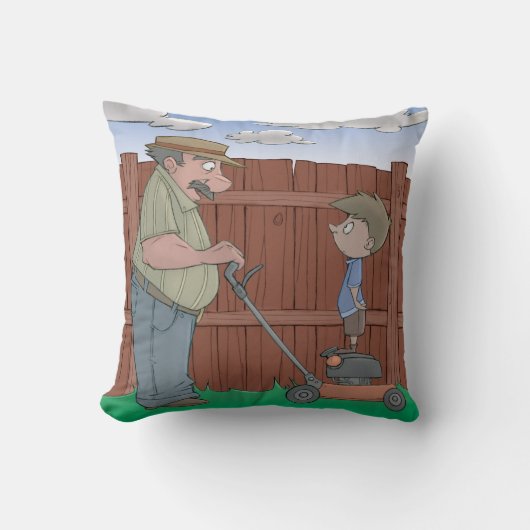 装飾用クッション-隣人 クッション (正面)