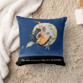 装飾用クッション、魔女のスウィートライド クッション (ブランケット)