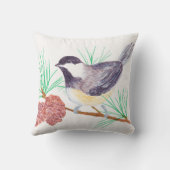 装飾用クッション-《鳥》アメリカゴガラ クッション (裏面)