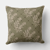 装飾用クッション- Brown Sage クッション (裏面)