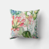 装飾用クッション- Cacti & Succs (カスタム文字) クッション (裏面)