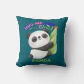 装飾用クッション- Hug Me Like a Panda 🐼 クッション (正面)