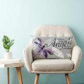 装飾用クッション、Lumbar枕13" x 21" Dragonfly ランバークッション (椅子)