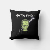 装飾用クッション、May I beフランク、フランケンシュタイン クッション (正面)