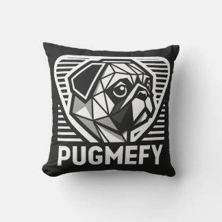 装飾用クッション- Pugmefy アウトドアクッション