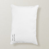 装飾用クッションwithオリジナルアートバイジャネル アクセントクッション (裏面(縦))