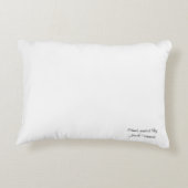 装飾用クッションwithオリジナルアートバイジャネル アクセントクッション (裏面)