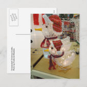 装飾用クリスマスダック シーズンポストカード (正面/裏面)