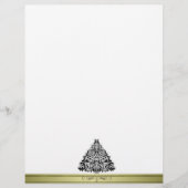 装飾用クリスマスツリークリスマスレターヘッド (正面)