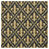 装飾用ゴールデンフルーアデリス模様 ファブリック (見本)