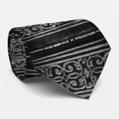 装飾用シルバーブラックタイ ネクタイ (ロール)