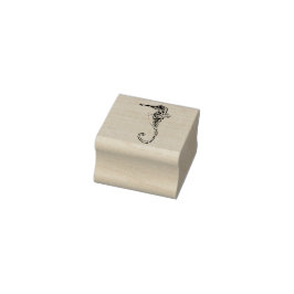 装飾用シーホース ラバースタンプ