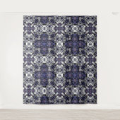 装飾用スタイル幾何学的モロッコカリアスコープ タペストリー (正面)