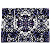 装飾用スタイル幾何学的モロッコカリアスコープ ラージペーパーバッグ (正面)