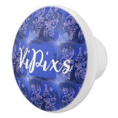 装飾用セラミックプルブルー/パープル セラミックノブ (右)