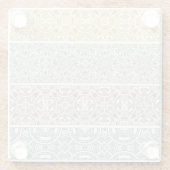 装飾用パターン ガラスコースター (裏面)