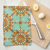 装飾用パターン キッチンタオル (四つ折り)