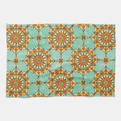 装飾用パターン キッチンタオル (横)