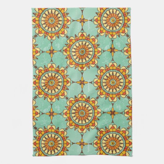 装飾用パターン キッチンタオル (縦)