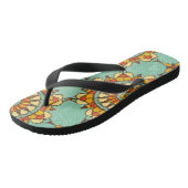 装飾用パターン ビーチサンダル (アングル)