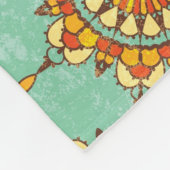 装飾用パターン フリースブランケット (角)