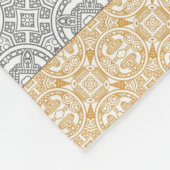 装飾用パターン フリースブランケット (角)