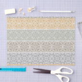 装飾用パターン 薄葉紙 (クラフト)