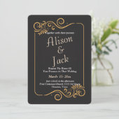 装飾用フレーム結婚ズ 招待状 (スタンド正面)