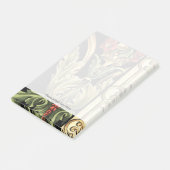 装飾用フローラデザインと黒縁ど ポストイット (アングル)