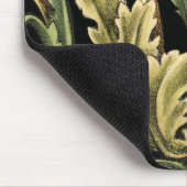 装飾用フローラデザインと黒縁ど マウスパッド (コーナー)