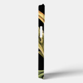 装飾用フローラデザインと黒縁ど Case-Mate iPhoneケース (裏面 / 右)