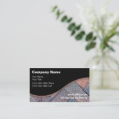 装飾用ホームレンガ舗装 名刺 (スタンド正面)