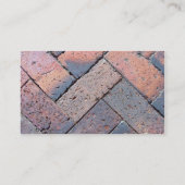 装飾用ホームレンガ舗装 名刺 (裏面)