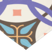 装飾用モザイク華美セラミックタイル模様 テーブルクロス (アングル)