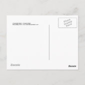 装飾用ロビンポストカード ポストカード (裏面)