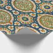 装飾用ヴィンテージアラビア花柄 ラッピングペーパー (角)