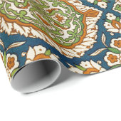 装飾用ヴィンテージアラビア花柄 ラッピングペーパー (ロールコーナー)
