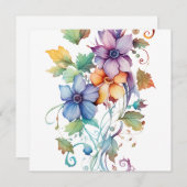 装飾用水彩花 (正面/裏面)