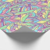 装飾用羽毛の包装紙 ラッピングペーパー (角)