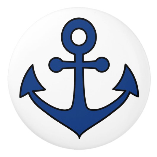 装飾用航海のセラミックつまみ セラミックノブ (正面)