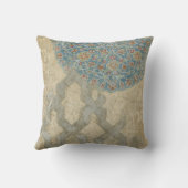 装飾用銀タペストリーフローラ配置 クッション (裏面)