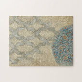 装飾用銀タペストリーフローラ配置 ジグソーパズル (横)