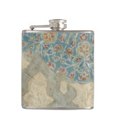 装飾用銀タペストリーフローラ配置 フラスク (正面)