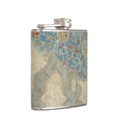 装飾用銀タペストリーフローラ配置 フラスク (右)