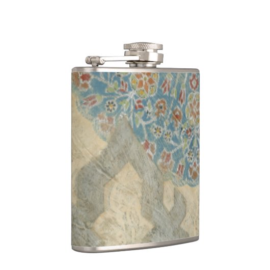 装飾用銀タペストリーフローラ配置 フラスク (右)