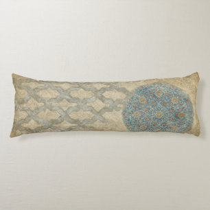 装飾用銀タペストリーフローラ配置 ボディピロー