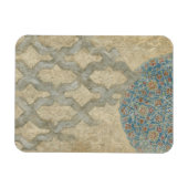 装飾用銀タペストリーフローラ配置 マグネット (横)