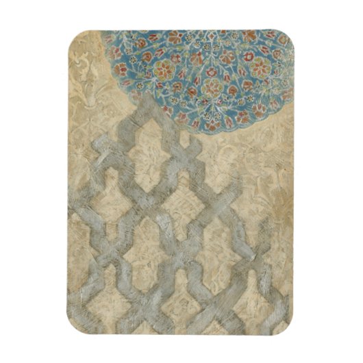 装飾用銀タペストリーフローラ配置 マグネット (縦)