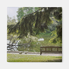 装飾用鴨池マグネット マグネット