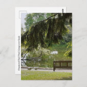 装飾用鴨池 ポストカード (正面/裏面)